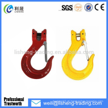 G80 USType Liga de aço Clevis Slip Hook com trava